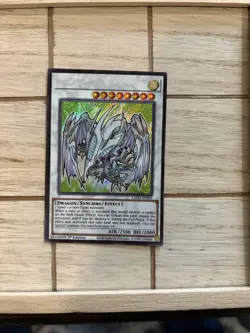 Yugioh Misprints! No Name And No Indent Stardust Dragon And Black Rose Dragon - Image 1
