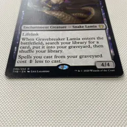 MTG Theros: Beyond Death THB Gravebreaker Lamia Rare Black Magic Card Near Mint - Image 2