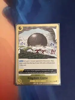 Kingdom Come EB01-059 R One Piece TCG Card English Memorial Collection LP - Image 1