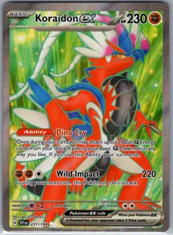 Koraidon ex 231/198 SV01: Scarlet & Violet Base Set - Pokemon Card - NM - Image 1