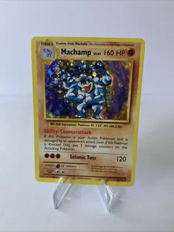 Machamp 59/108 Holo Rare XY Evolutions Pokemon Card TCG - NM - Image 1