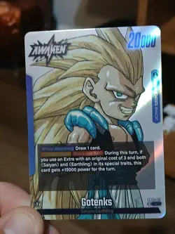 Dragon Ball Super Gotenks L Foil Leader Card SB02-017 - 20000 Power Awaken - Image 1