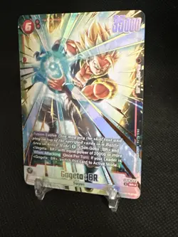 Gogeta : BR FB09-007 Alternate Art Dual Evolution Dragon Ball Card English - Image 2