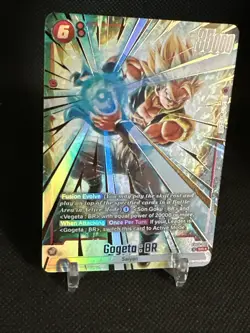 Gogeta : BR FB09-007 Alternate Art Dual Evolution Dragon Ball Card English - Image 3