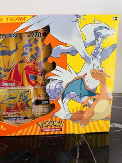 Pokemon Reshiram & Charizard GX Tag Team Premium Collection Box - Factory Sealed - Image 3