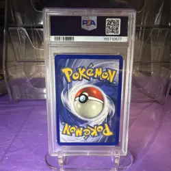 Pokemon 1999 Jungle Vaporeon Holo Rare Card 12/64 PSA 6 Graded - Image 2