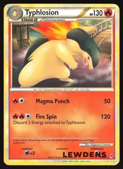 Typhlosion - 35/95 - Rare - Call of Legends - Pokemon Card - DMG - Image 1