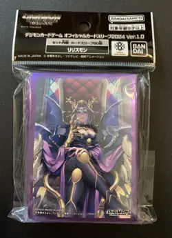 Digimon Offical Card Sleeves 2024 - Lilithmon - Standard Sleeves (60 Pack) - Image 1