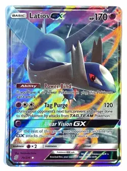 Latios GX - 78/236 - SM Unified Minds Ultra Rare Holo Pokemon Card - NM/MINT - Image 1