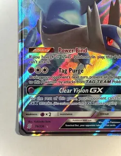 Latios GX - 78/236 - SM Unified Minds Ultra Rare Holo Pokemon Card - NM/MINT - Image 2