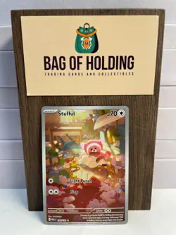 Stufful - 154/132 - Holo - Full Art - Mega Evolution - Pokemon Card - NM - Image 1