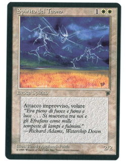 Thunder Spirit -- MTG (SP Quality) - Italian Legends - See scans!! - Image 1