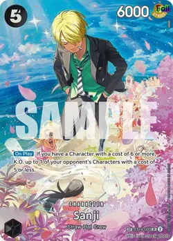 Sanji (SP) [OP10 - ST14-003] - NM [Foil] TCG One Piece - Image 1