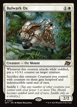 Bulwark Ox | #7 | DFT | MTG | Regular | Mint - Image 1