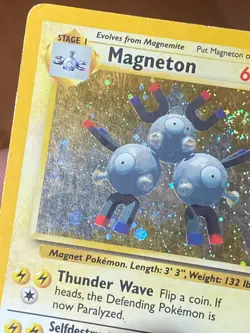 Pokemon TCG - Vintagwe WOTC - Magneton #9/130 - Base Set 2 - Holo Rare - MP - Image 4