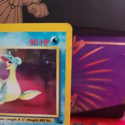 Lapras Fossil Holo 10/62 MP Pokemon TCG - Image 2