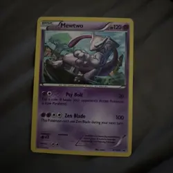 Mewtwo (Cosmos Holo) Holo Pokemon XY Black Star Promo #XY101 NM - Image 1