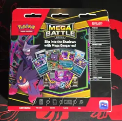 Pokemon TCG Mega Battle Deck Mega Gengar Ex w/Haunter Promo Brand New Sealed - Image 2