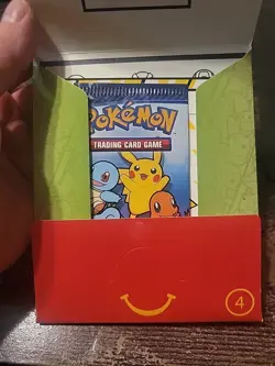 Pokemon TCG 2021 25th Anniversary Mcdonalds #01 Promo Booster Pack - Image 2