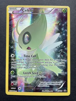 Pokemon Card Black Star XY Promo : CELEBI XY111 Mythical Collection - Excellent - Image 1