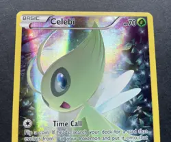 Pokemon Card Black Star XY Promo : CELEBI XY111 Mythical Collection - Excellent - Image 2