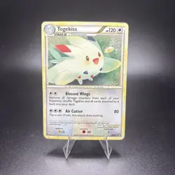 Pokemon Vintage Card TCG Togekiss HS-Undaunted 9/90 Holo Rare Played HP -c - Image 1