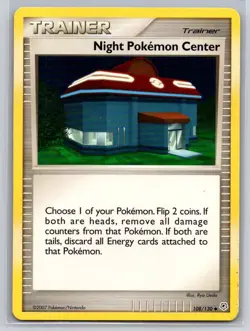 Night Pokemon Center Uncommon Diamond and Pearl 108/130 HP - Image 1