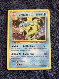 Pokemon TCG Gyarados XY Evolutions 34/108 Holo Rare - Image 1