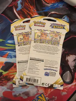 Pokemon TCG: Sword & Shield-Brilliant Stars Sleeved Booster Pack(2) PACKS 820650809972 - Image 2
