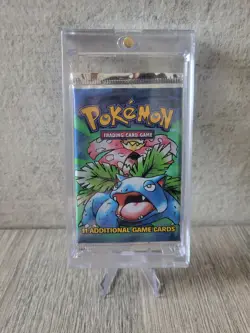 Pokemon TCG Heavy Base Set Booster Pack 1999 - Venusaur Artwork - 21.11 grams - Image 1