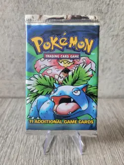 Pokemon TCG Heavy Base Set Booster Pack 1999 - Venusaur Artwork - 21.11 grams - Image 2