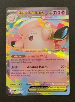 Mega Clefable Ex 031/088 - Double Rare - Perfect Order - Pokemon TCG - Image 1