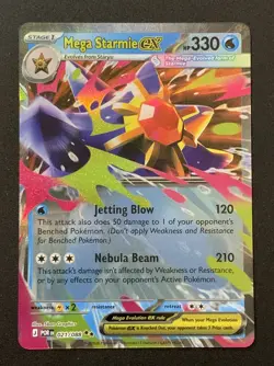 Mega Starmie Ex 021/088 - Double Rare - Perfect Order - Pokemon TCG - Image 1