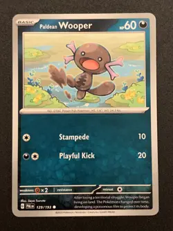 Paldean Wooper | 129/193 | Common | S&V Paldea Evolved | Pokemon TCG - Image 1