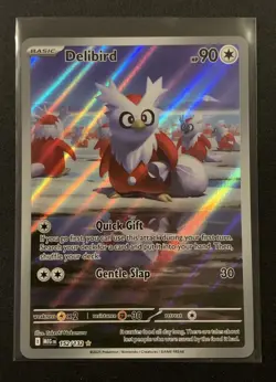 Delibird 152/132 - Illustration Rare - Mega Evolution Base Set - Pokemon TCG - Image 1