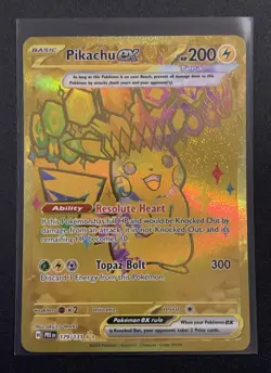Pikachu Ex 179/131 - Secret Rare - Prismatic Evolutions - Pokemon TCG - Image 1