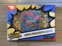 Pokemon: Mega Evolution Ascended Heroes Mega Feraligatr Ex Box New and Sealed - Image 1