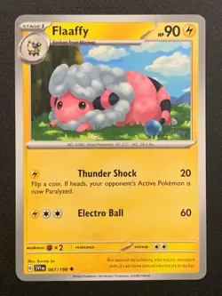 Flaaffy | 067/198 | Uncommon | Scarlet & Violet Base Set | Pokemon TCG - Image 1