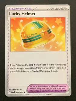 Lucky Helmet - 158/167 - Uncommon - SV06: Twilight Masquerade - Pokemon TCG - Image 1