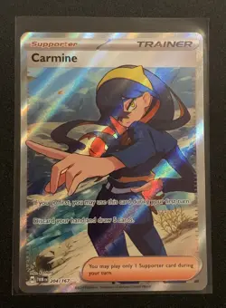Carmine - 204/167 - Ultra Rare - Twilight Masquerade - Pokemon TCG - Image 1