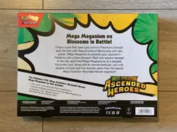 Pokemon: Mega Evolution Ascended Heroes Mega Meganium Ex Box New and Sealed - Image 2