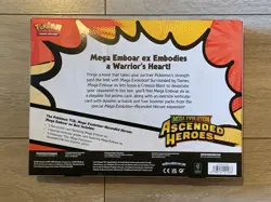 Pokemon: Mega Evolution Ascended Heroes Mega Emboar Ex Box New and Sealed - Image 2