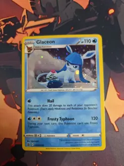 Glaceon SWSH192 Holo Promo Sword & Shield Promo Pokemon Lightly Played - Image 1