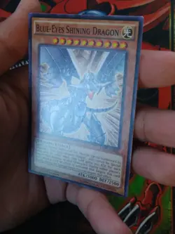 Blue-Eyes Shining Dragon - DPRP-EN026 - Common - 1st Edition Yugioh LP - Image 3
