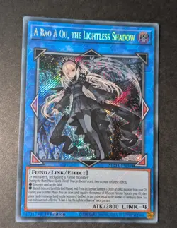 Yugioh A Bao A Qu The Lightless Shadow SUDA-EN049 Secret Rare Near Mint - Image 2