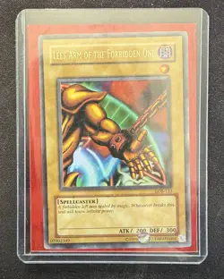 Left Arm of the Forbidden One LOB-123 Ultra Rare Unlimited MP - Clean Front - Image 1