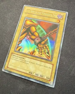 Left Arm of the Forbidden One LOB-123 Ultra Rare Unlimited MP - Clean Front - Image 3