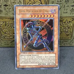 Yugioh Dark Magician of Chaos IOC-065 1st Edition Ultra Rare MP - Image 1