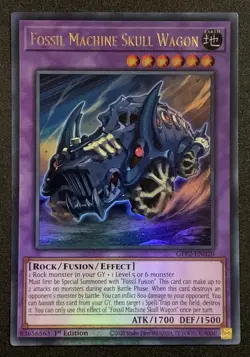 Fossil Machine Skull Wagon | GFP2-EN020 | Ultra Rare | 1st Edition | YuGiOh TCG - Image 1