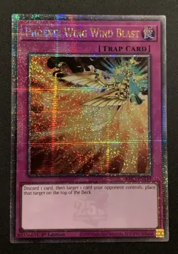 Phoenix Wing Wind Blast - RA03-EN149 - Quarter Century Rare - 1st Ed - YuGiOh - Image 1